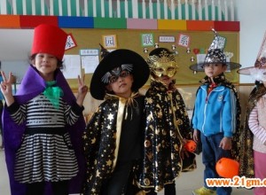 四川攀枝花偉才幼兒園2013萬(wàn)圣節(jié)活動(dòng)