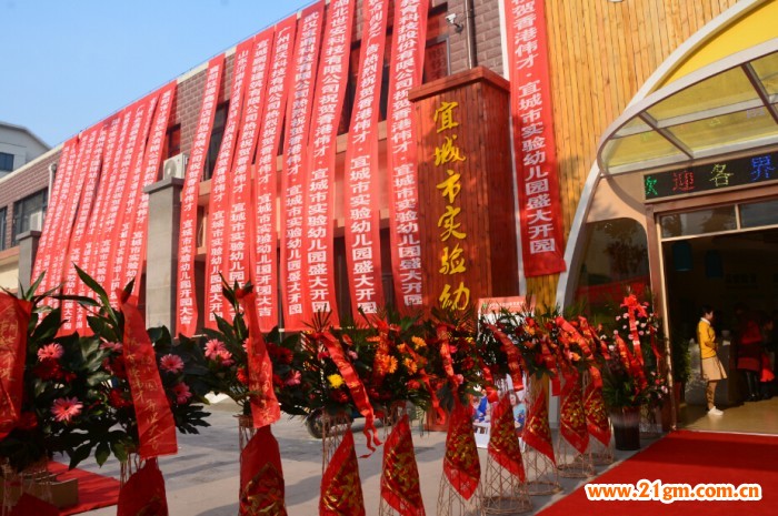 湖北省宜城市偉才實(shí)驗幼兒園開園慶典