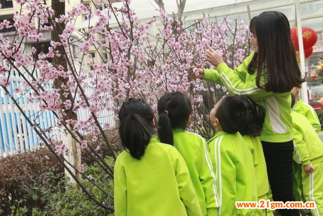 添一點新綠，溫馨又美好——湖北仙桃和合偉才幼兒園植樹節(jié)活動
