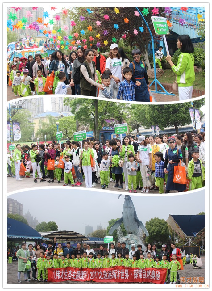 湖北仙桃和合偉才幼兒園:偉才生態(tài)主題課程之“遨游海洋世界•探索自然奧秘”