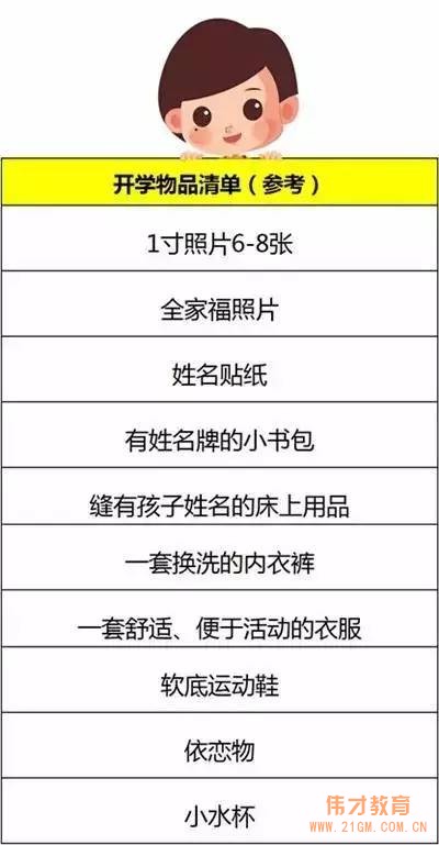 一起整理開學(xué)物品