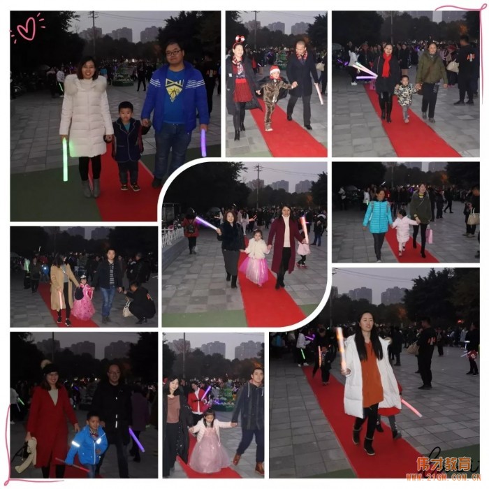 喜樂•歡聚•給予，盡在四川省成都市溫江區(qū)時代西錦偉才幼兒園圣誕活動