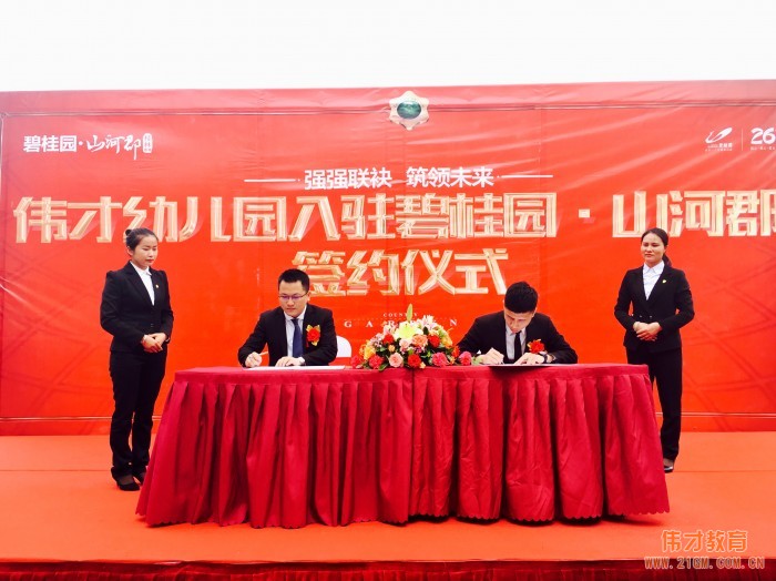 強(qiáng)強(qiáng)聯(lián)袂，筑領(lǐng)未來！偉才教育再次入駐碧桂園