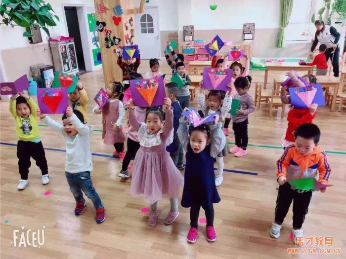 河北廊坊偉才幼兒園：感恩的心，感謝有你
