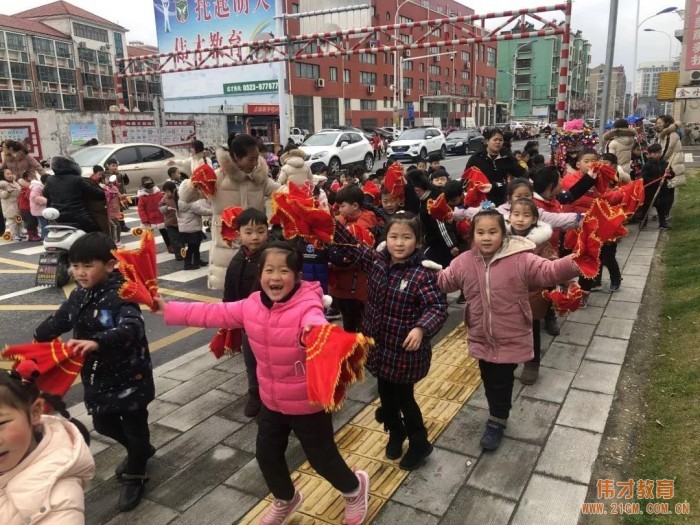 江蘇泰興市偉才幼兒園:民俗鬧元宵