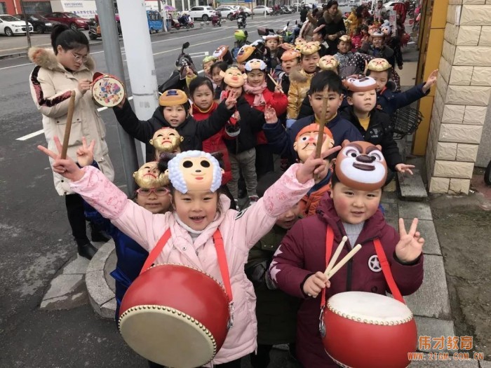 江蘇泰興市偉才幼兒園:民俗鬧元宵