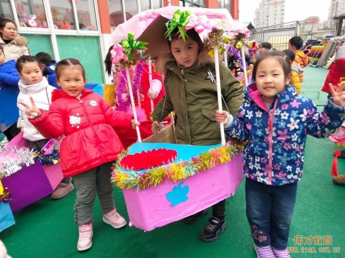 江蘇泰興市偉才幼兒園:民俗鬧元宵