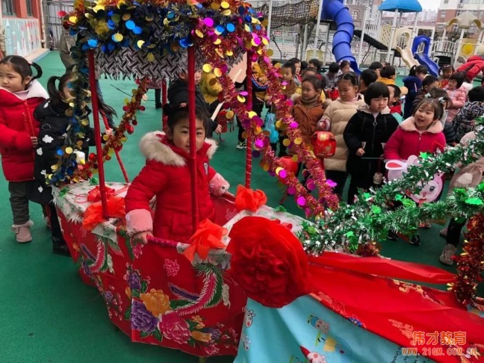 江蘇泰興市偉才幼兒園:民俗鬧元宵