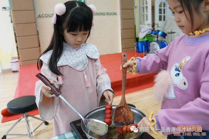 廣東揭陽一品偉才幼兒園：歡歡喜喜過元宵，冰糖葫蘆甜心田