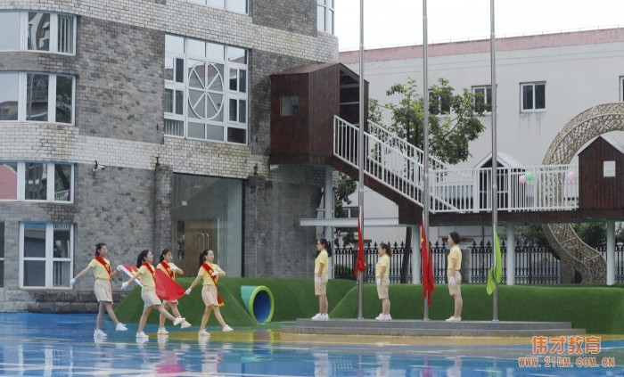 筑幸福巢，圓童年夢——浙江寧波蜜蜂王國偉才幼兒園開園慶典