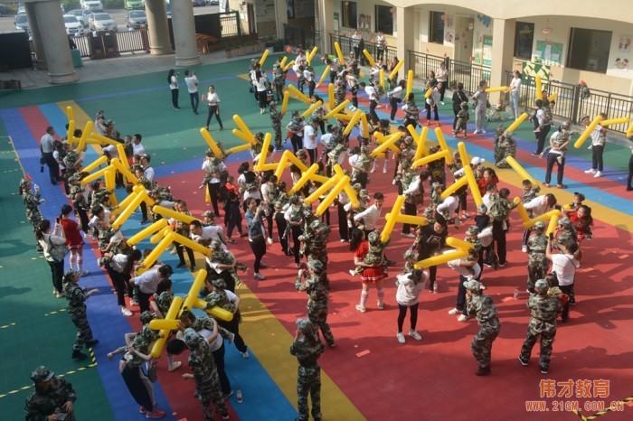 潼南偉才幼兒園慶祝建國(guó)70周年 “我是小小兵”親子運(yùn)動(dòng)會(huì)