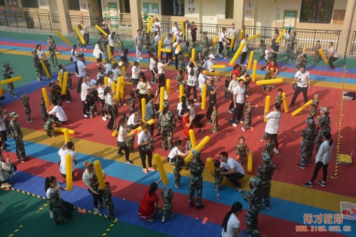 潼南偉才幼兒園慶祝建國(guó)70周年 “我是小小兵”親子運(yùn)動(dòng)會(huì)