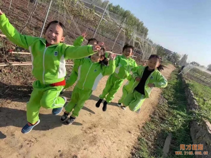 平頂山藍灣翠園偉才幼兒園生態(tài)大課堂：耕道田園，探索秋天的奧秘