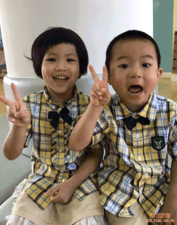 廣東普寧市偉才幼兒園大班回園記：你笑起來真好看！