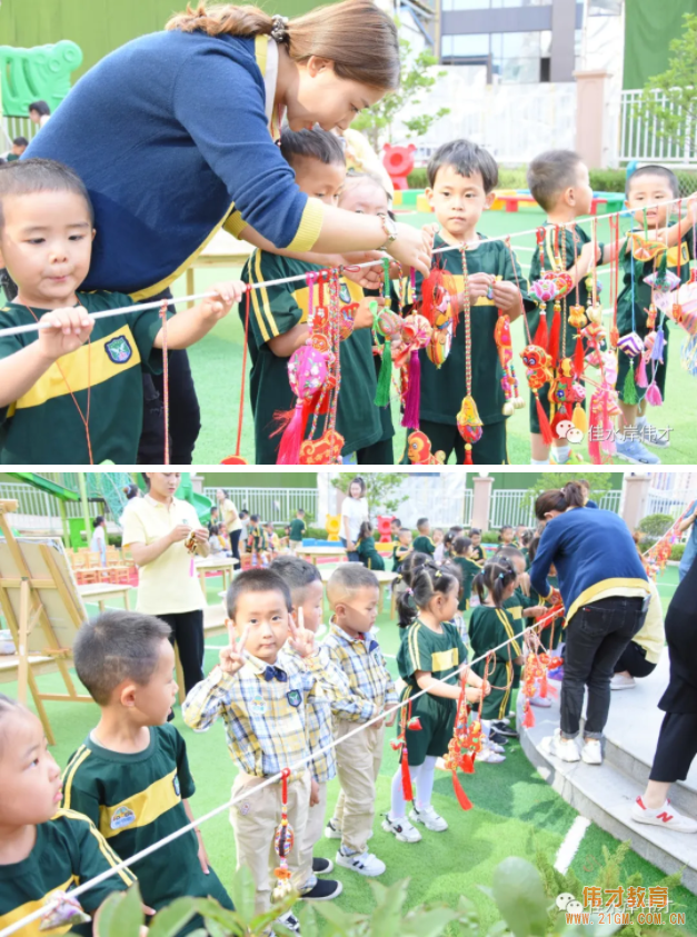 甘肅天水佳水岸偉才幼兒園端午節(jié)活動登上中國教育報！