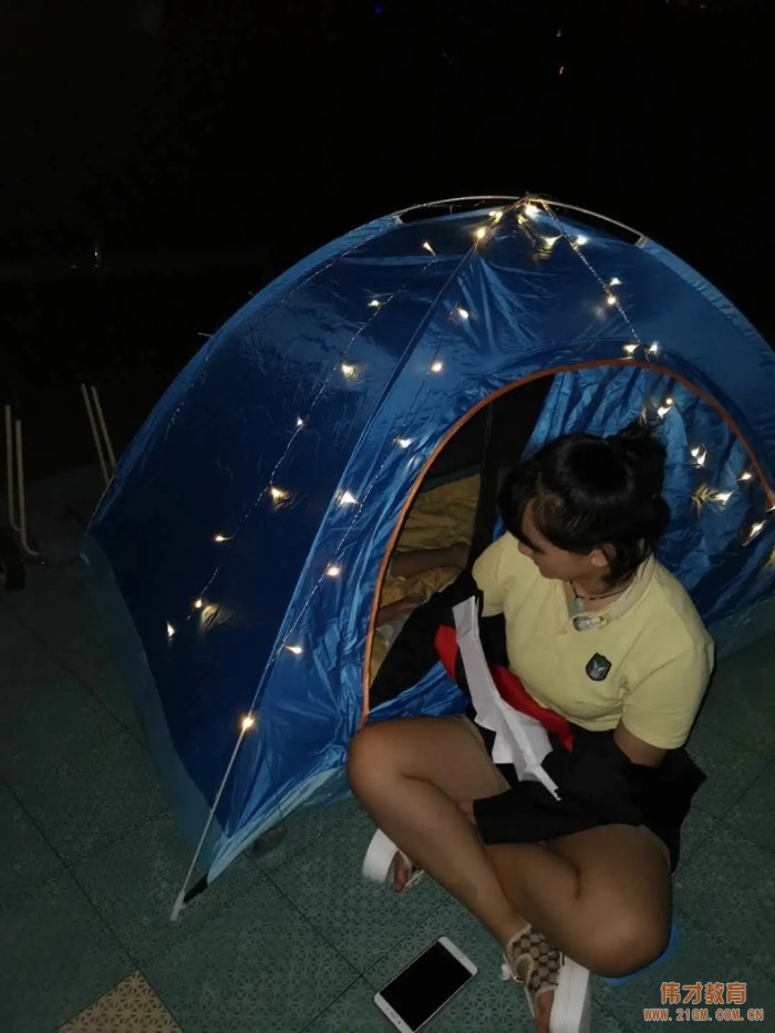 貴州都勻雨花湖偉才幼兒園:畢業(yè)季系列活動之“今夜不回家”