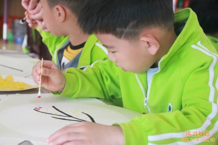 秋韻正濃時，悄然迎立冬丨浙江慈溪清水灣偉才幼兒園