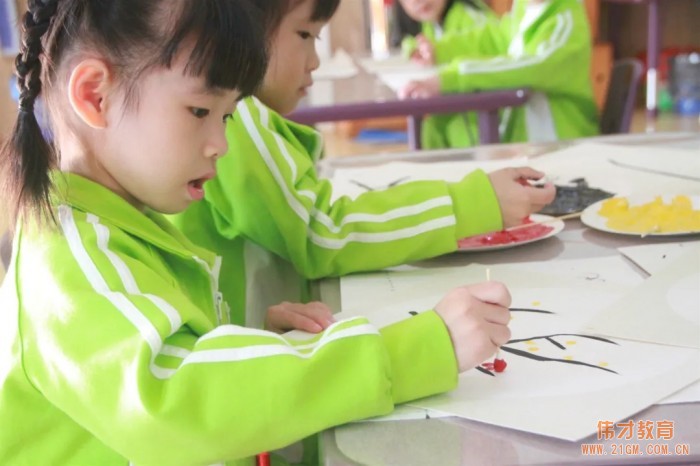 秋韻正濃時，悄然迎立冬丨浙江慈溪清水灣偉才幼兒園