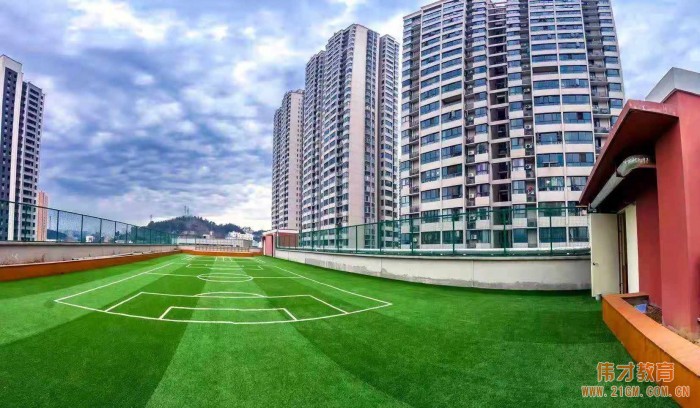 偉才體系再添一園，落座湖北省十堰市張灣區(qū)國瑞藍山郡小區(qū)！