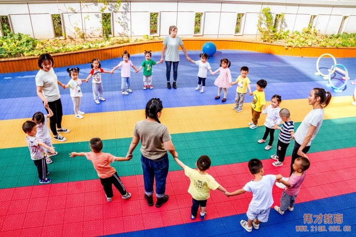 偉才體系再添一園，落座湖北省十堰市張灣區(qū)國瑞藍山郡小區(qū)！