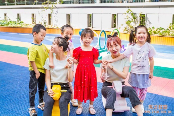 偉才體系再添一園，落座湖北省十堰市張灣區(qū)國瑞藍山郡小區(qū)！