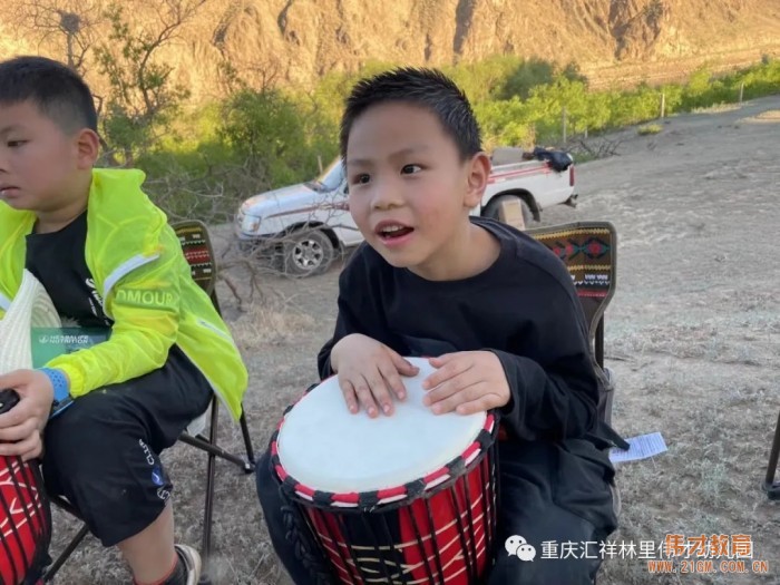 “勇敢的心”畢業(yè)沙漠研學之旅——重慶匯祥林里偉才幼兒園